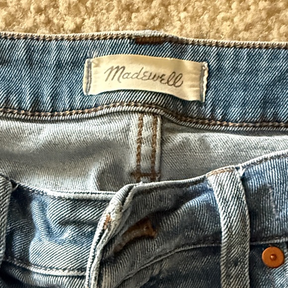 Madewell Women's Classic Blue Denim Overalls - Picture 1 of 4